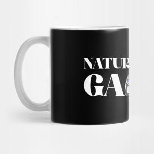 Natural Born Gamer Game Controller Quote Mug